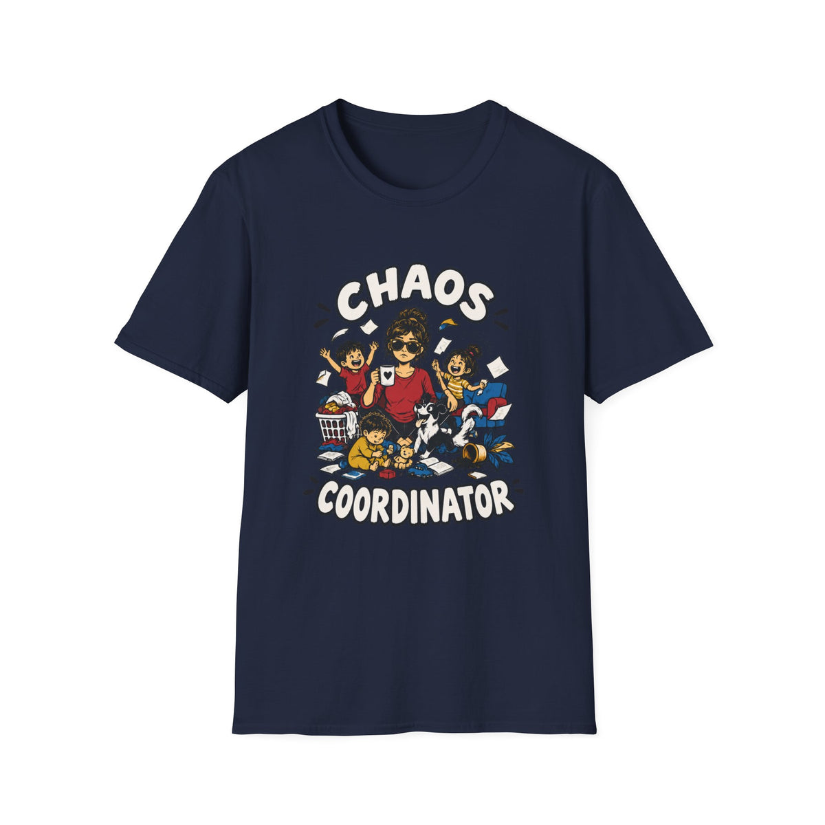 Chaos Coordinator Graphic T-Shirt - Sarcastic Humor Unisex Tee