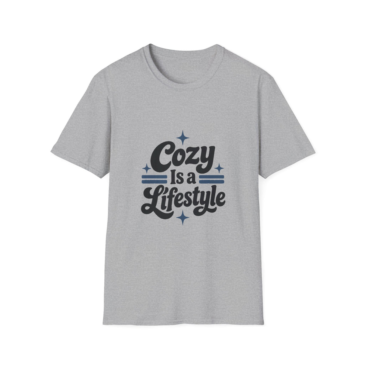 Cozy Is a Lifestyle Retro Graphic Tee - Soft Unisex T-Shirt