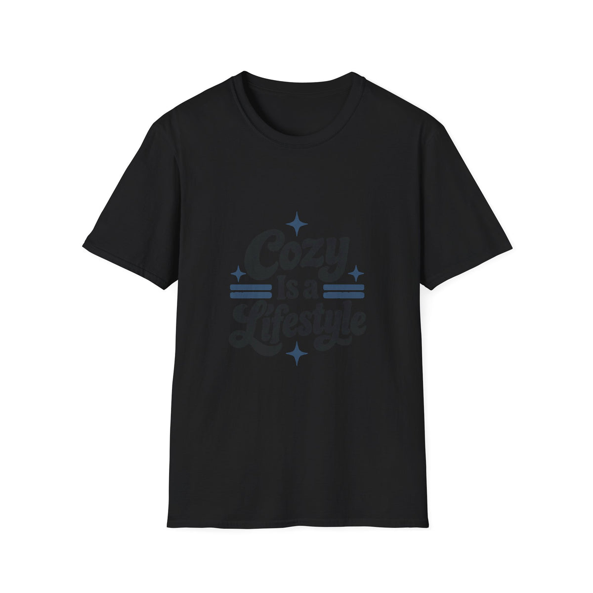 Cozy Is a Lifestyle Retro Graphic Tee - Soft Unisex T-Shirt