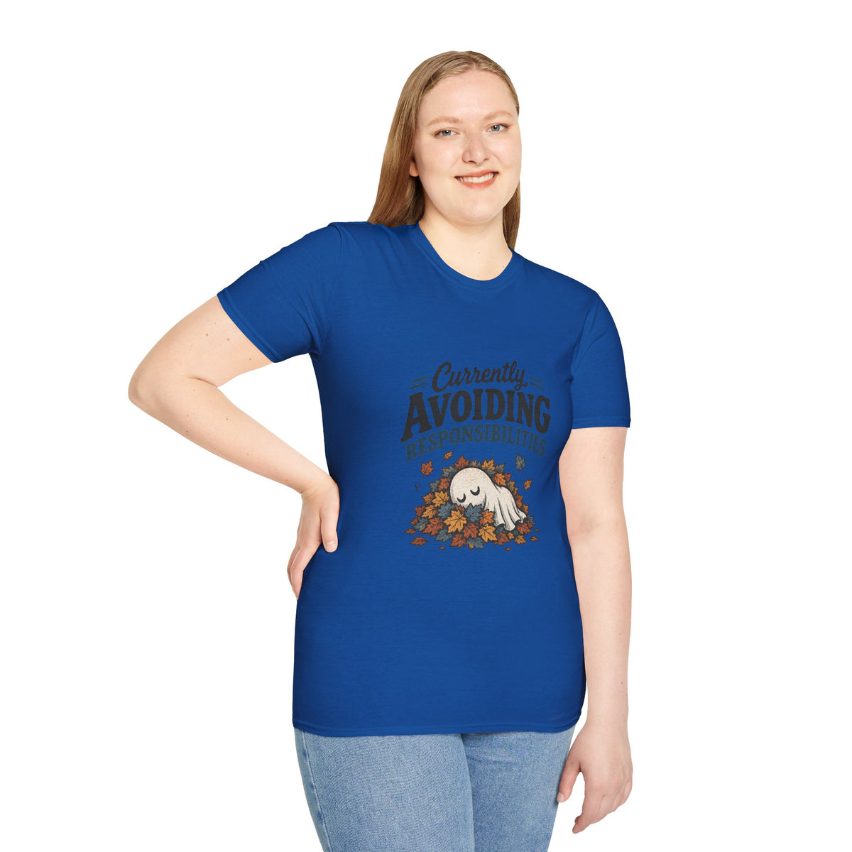 Avoiding Responsibilities Ghost T-Shirt - Funny Sarcastic Unisex Tee