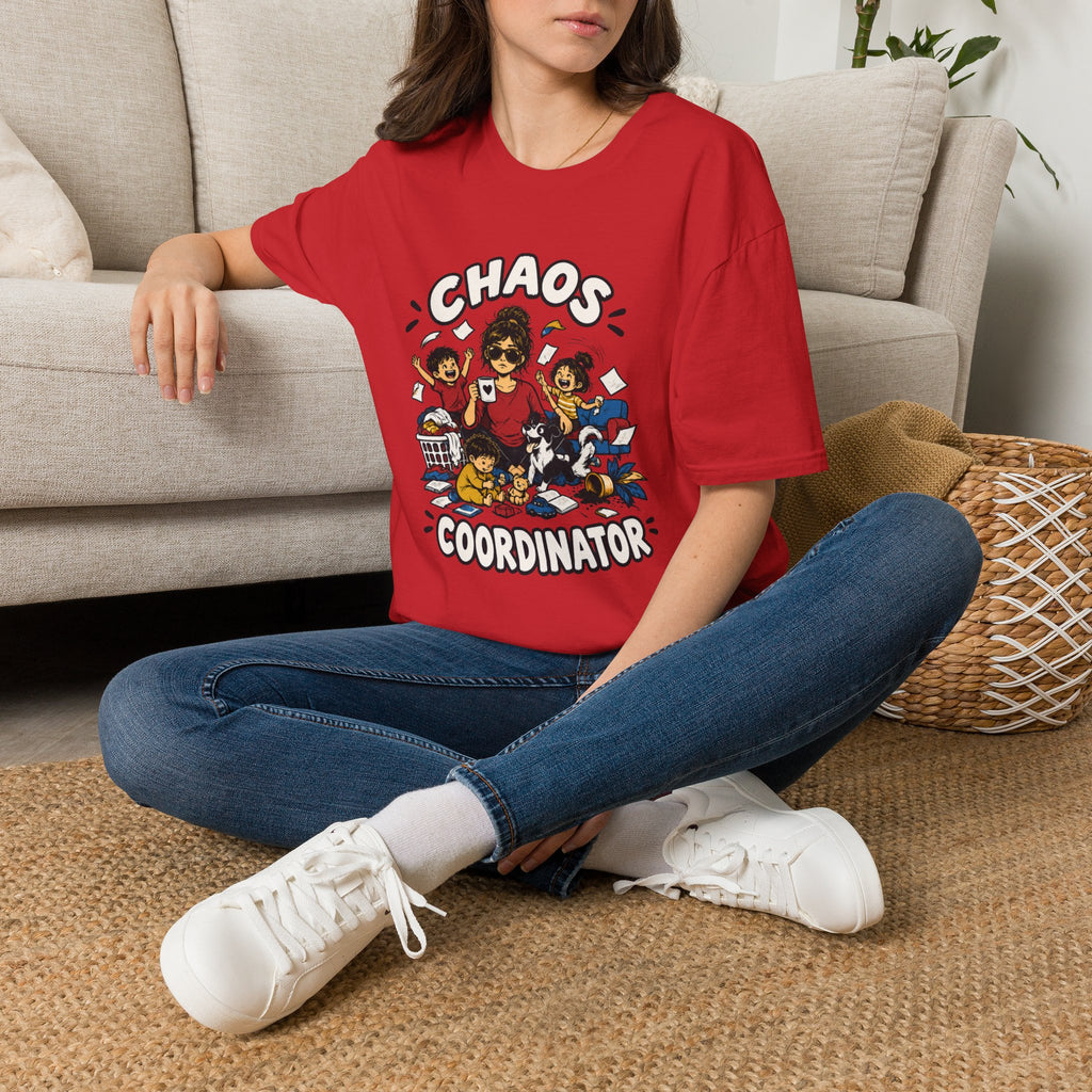 Chaos Coordinator Graphic T-Shirt - Sarcastic Humor Unisex Tee