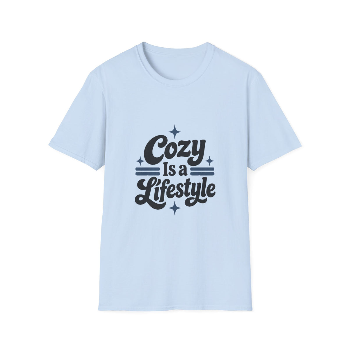 Cozy Is a Lifestyle Retro Graphic Tee - Soft Unisex T-Shirt