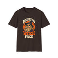 Resting Witch Face Retro Halloween Tee - Sarcastic Unisex T-Shirt