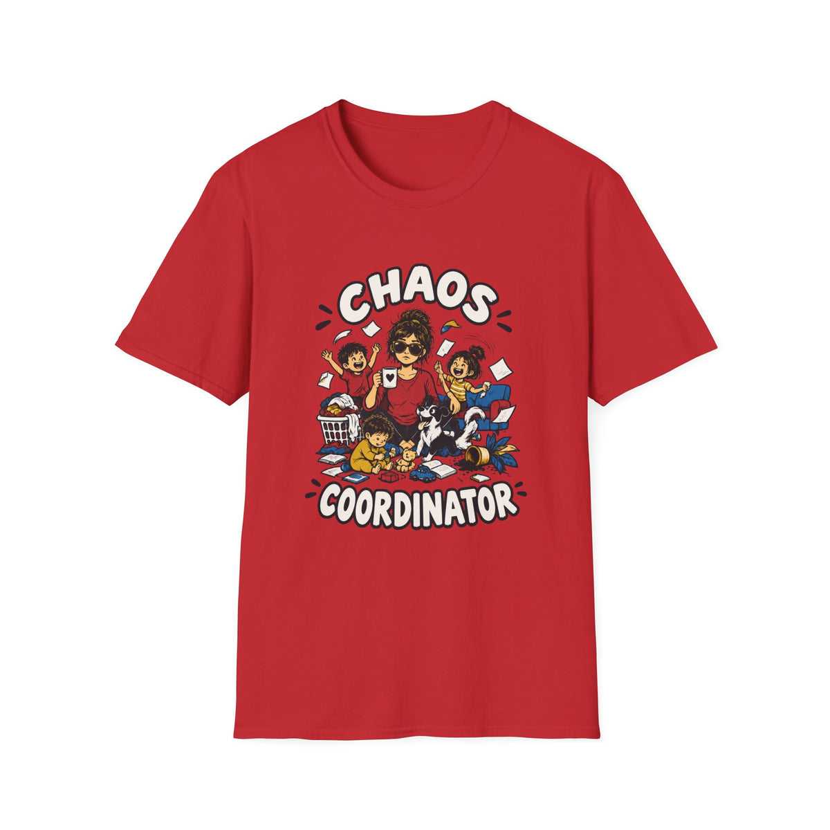 Chaos Coordinator Graphic T-Shirt - Sarcastic Humor Unisex Tee