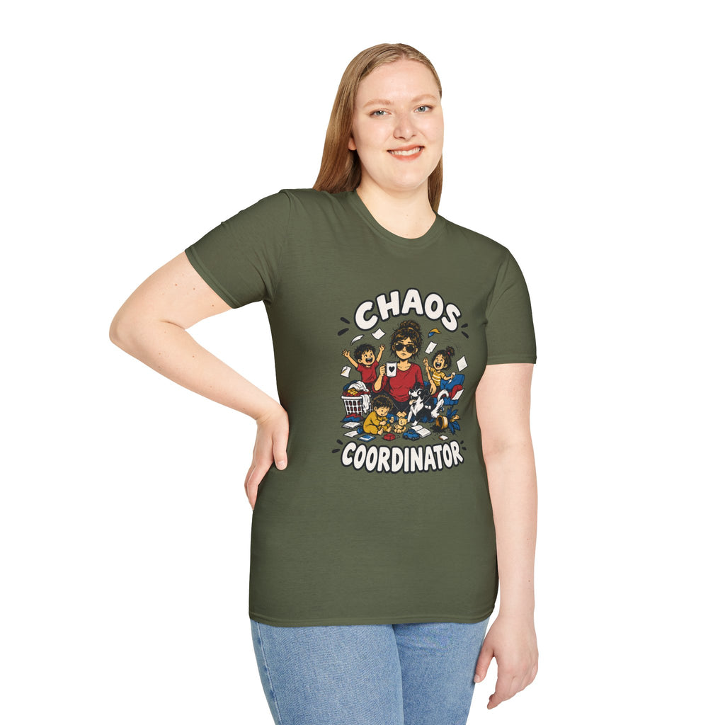 Chaos Coordinator Graphic T-Shirt - Sarcastic Humor Unisex Tee