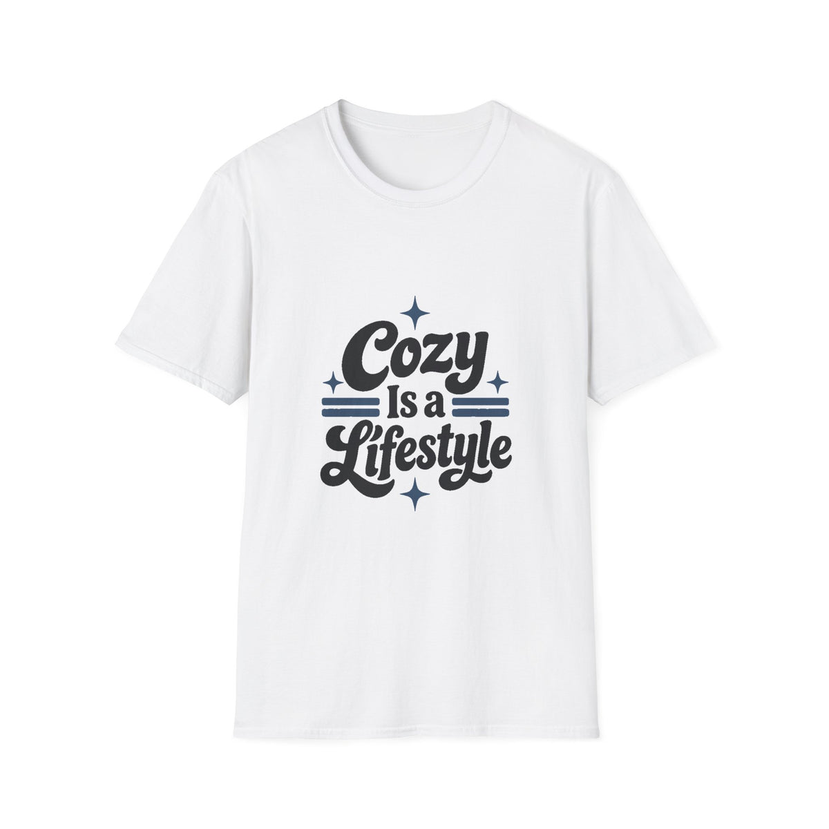 Cozy Is a Lifestyle Retro Graphic Tee - Soft Unisex T-Shirt
