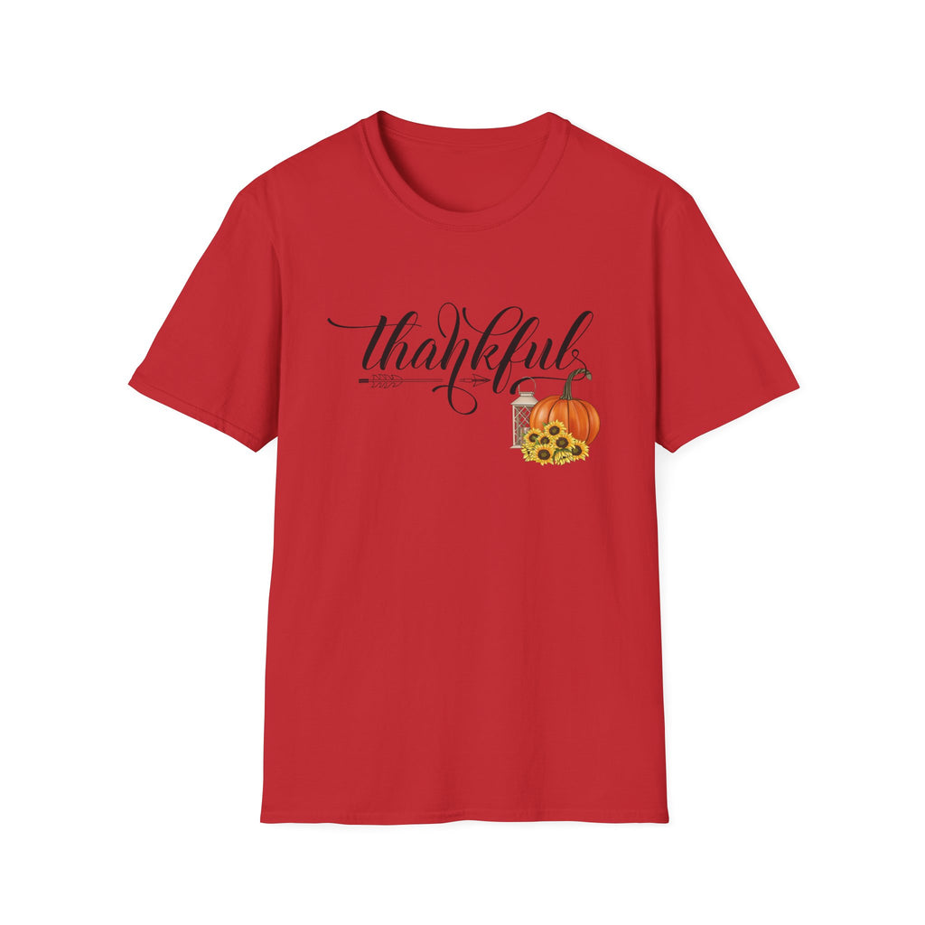 Thankful Pumpkin T-Shirt — Autumn Thanksgiving Tee
