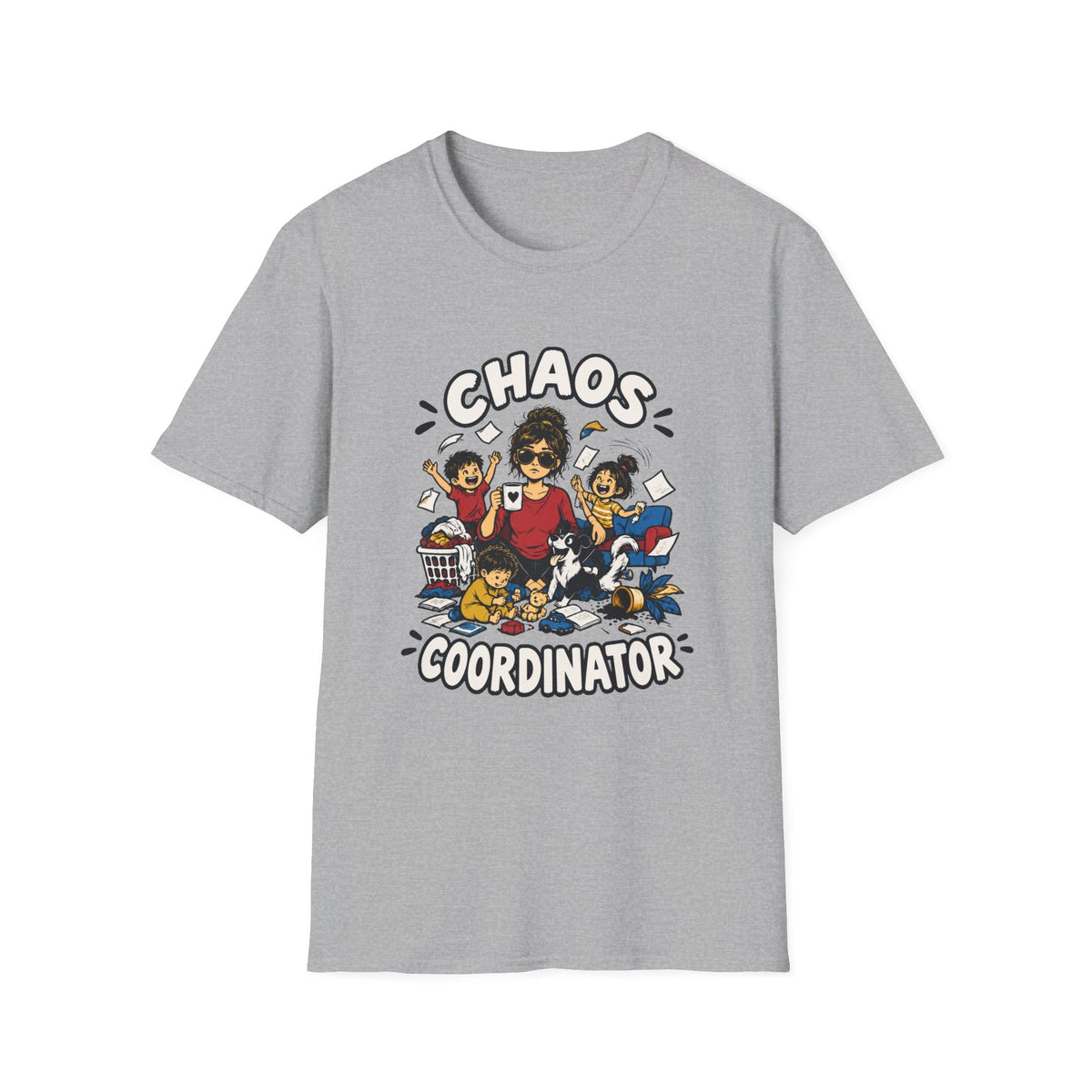 Chaos Coordinator Graphic T-Shirt - Sarcastic Humor Unisex Tee