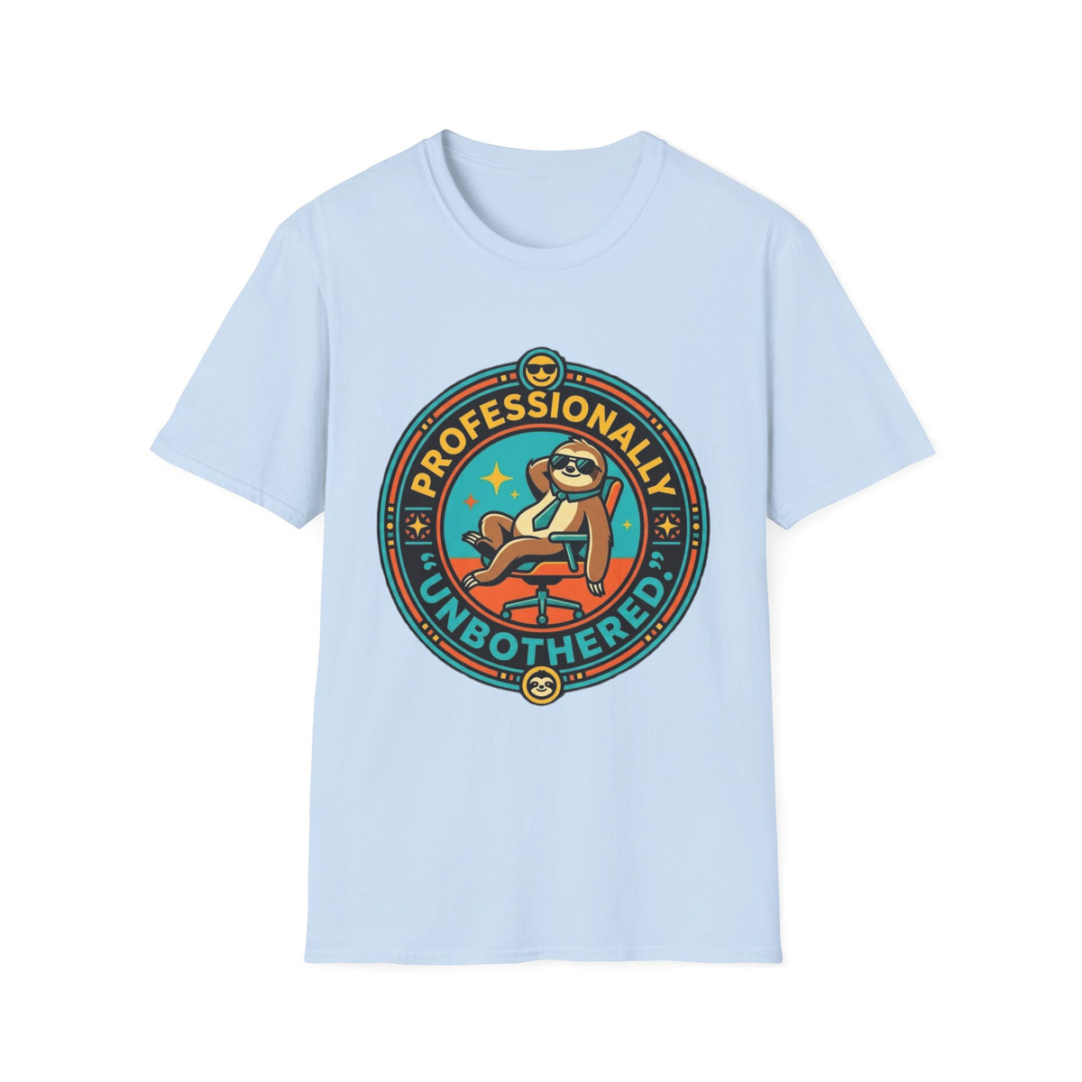 Professionally Unbothered Sloth T-Shirt