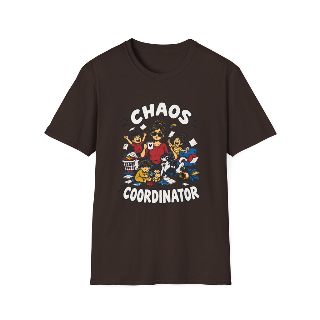 Chaos Coordinator Graphic T-Shirt - Sarcastic Humor Unisex Tee