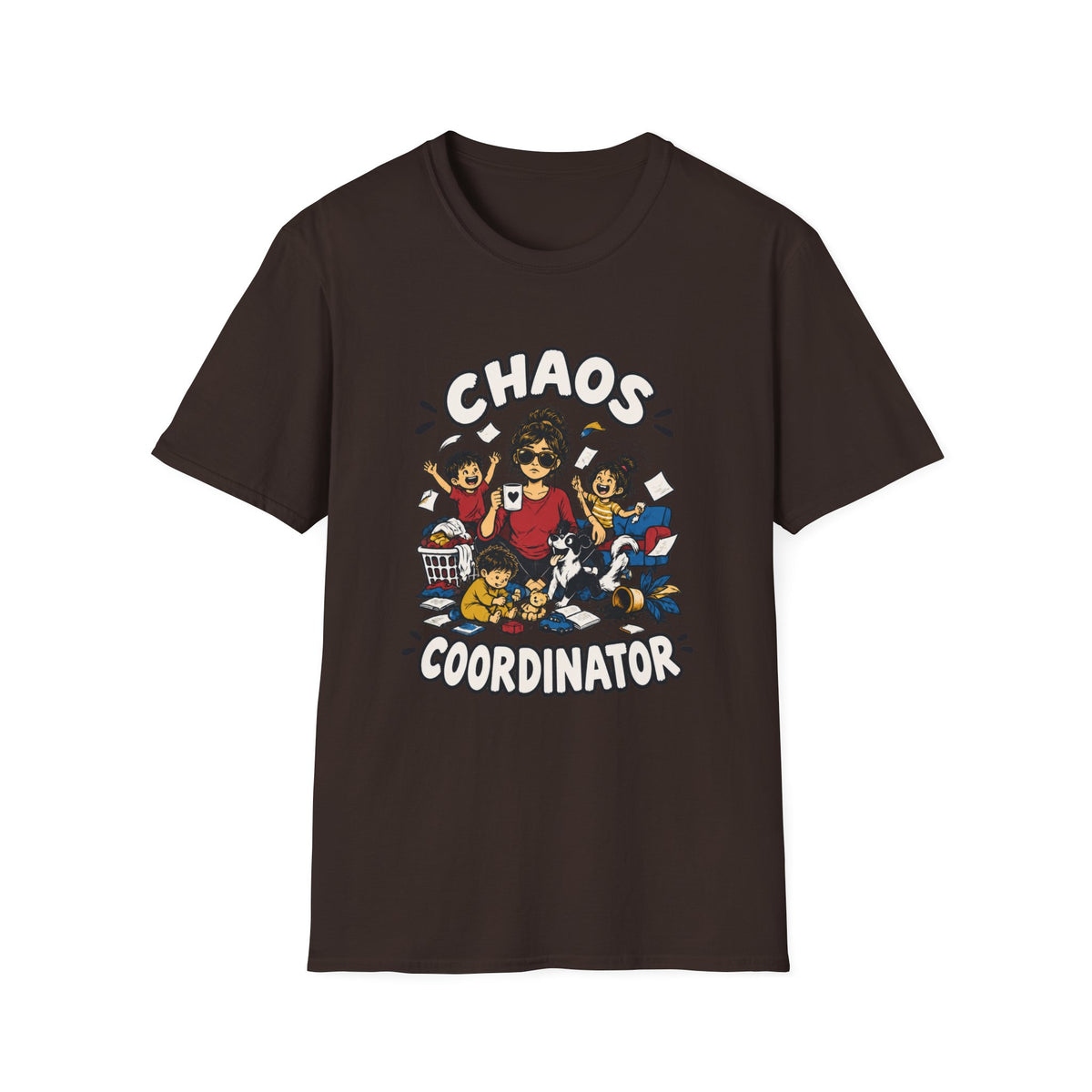 Chaos Coordinator Graphic T-Shirt - Sarcastic Humor Unisex Tee