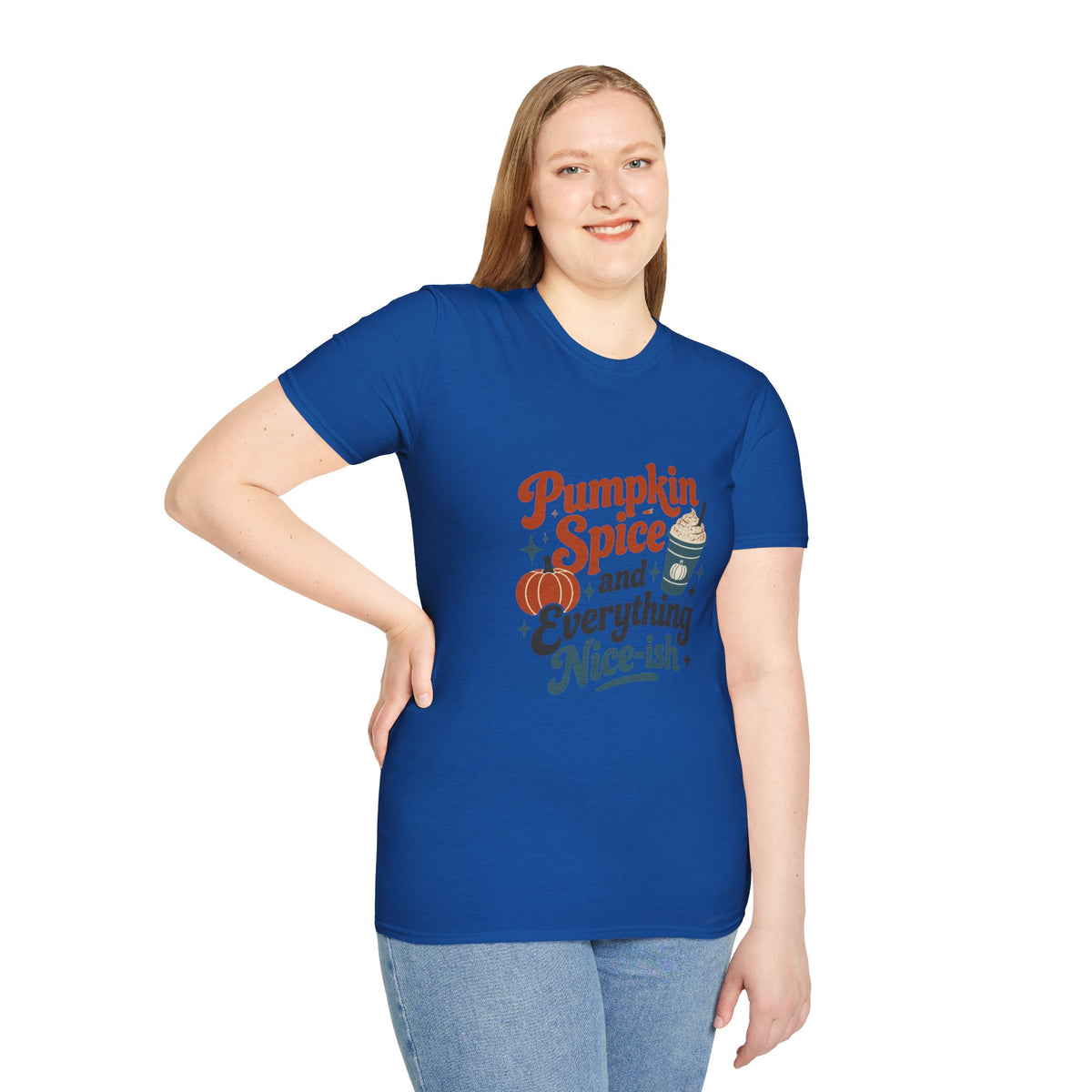 Pumpkin Spice Retro Graphic T-Shirt - Unisex Fall Tee