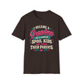 Grandma T-Shirt — "I Became a Grandma So I Could Spoil Kids" Funny Mother's Day Gift