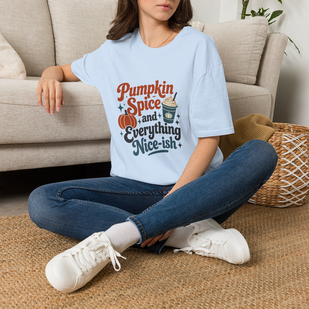 Pumpkin Spice Retro Graphic T-Shirt - Unisex Fall Tee
