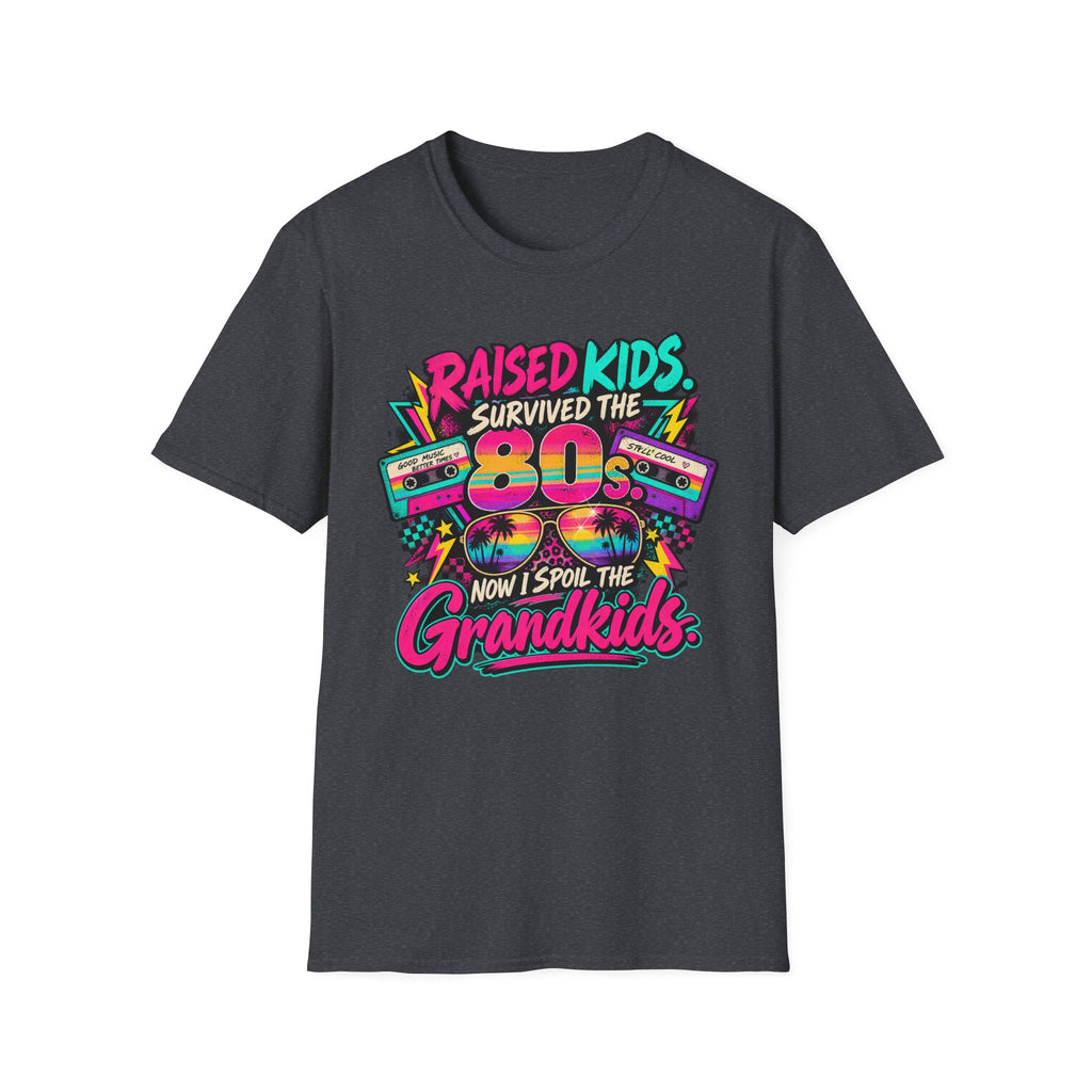 Raised Kids Survived the 80s - Grandkids T-Shirt