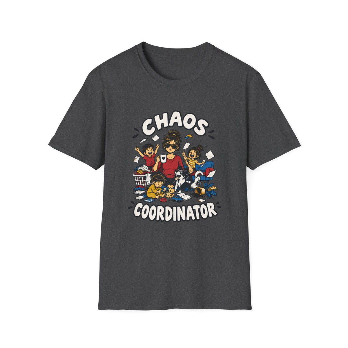 Chaos Coordinator Graphic T-Shirt - Sarcastic Humor Unisex Tee