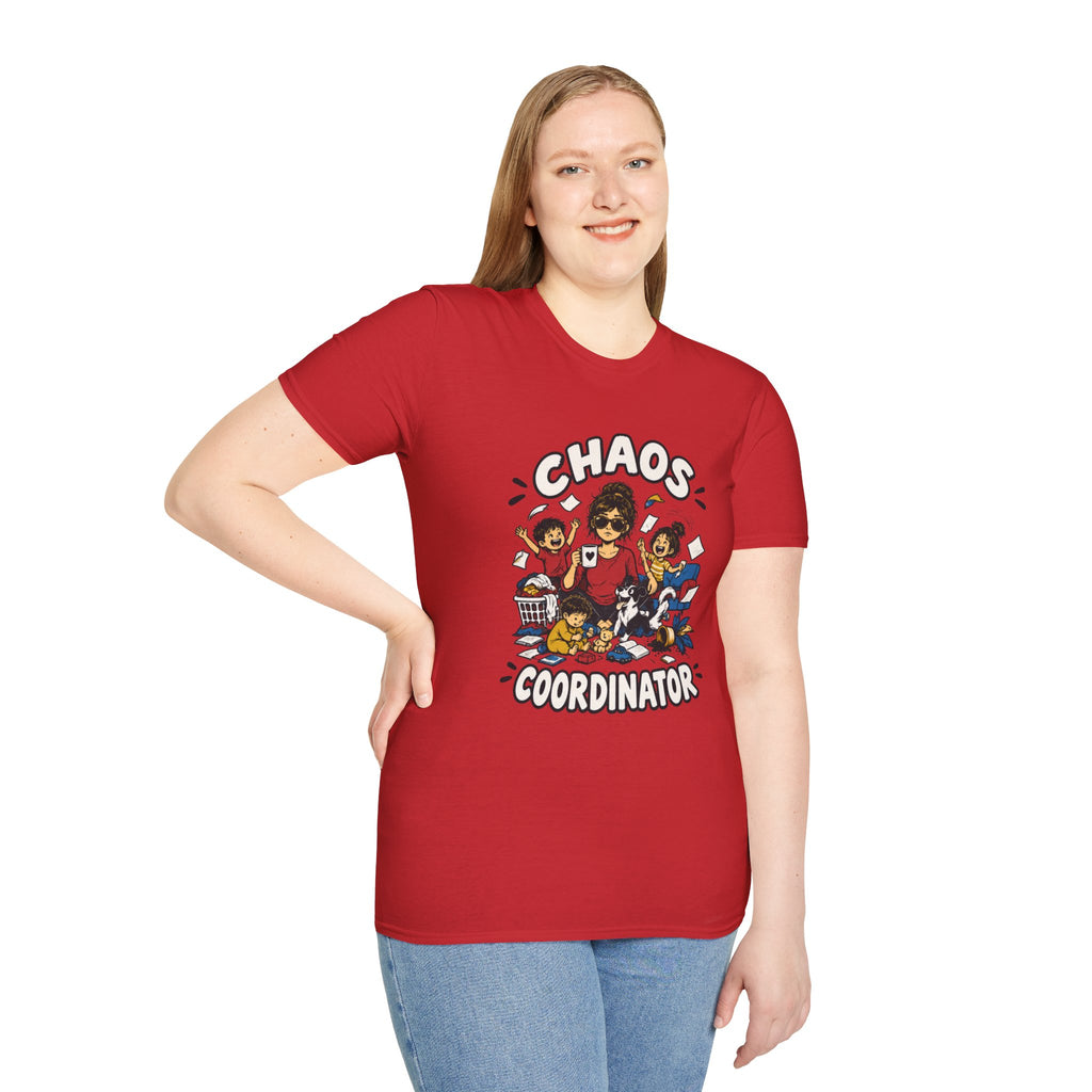 Chaos Coordinator Graphic T-Shirt - Sarcastic Humor Unisex Tee