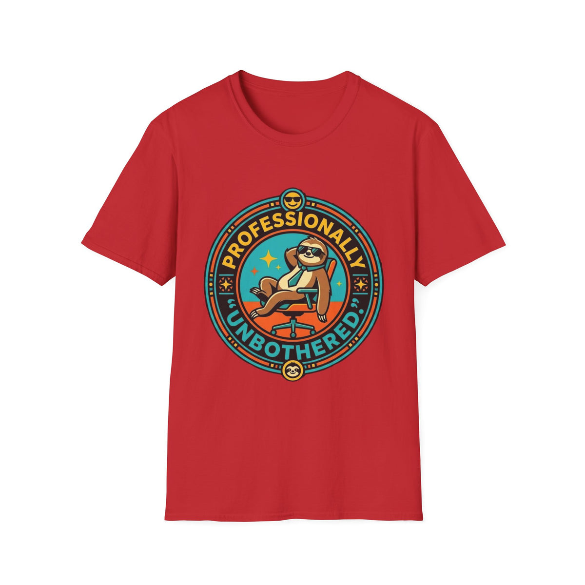 Professionally Unbothered Sloth T-Shirt