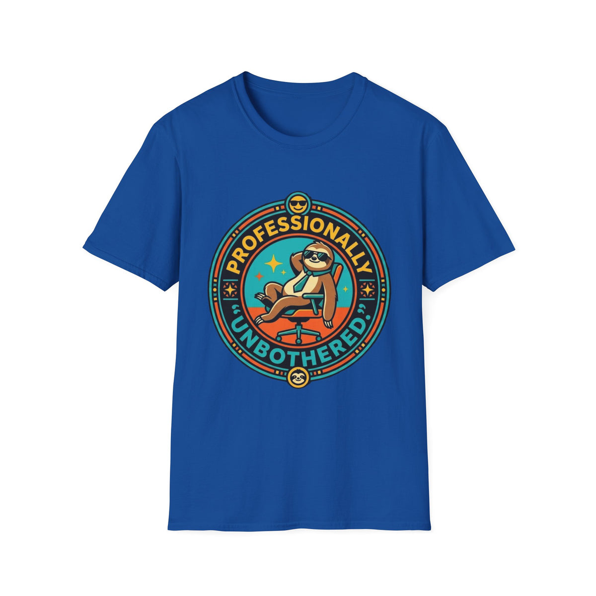 Professionally Unbothered Sloth T-Shirt