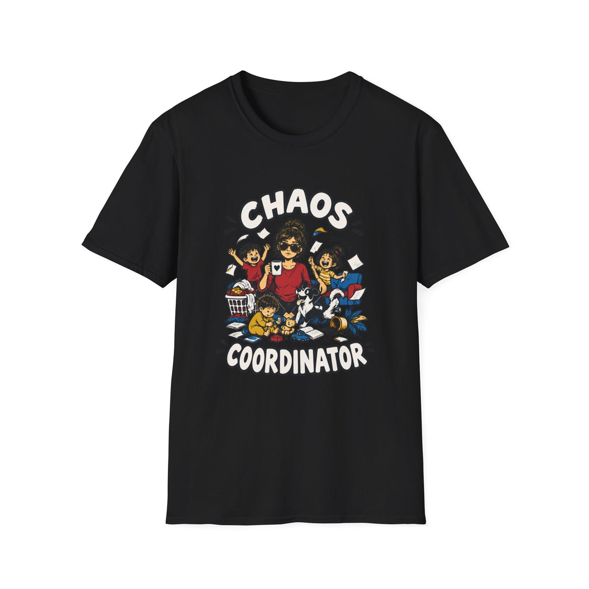Chaos Coordinator Graphic T-Shirt - Sarcastic Humor Unisex Tee