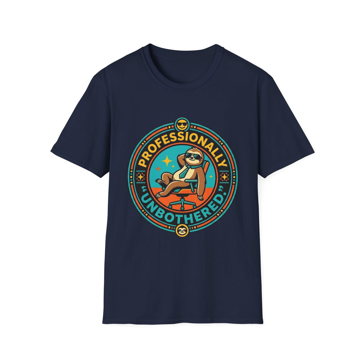 Professionally Unbothered Sloth T-Shirt
