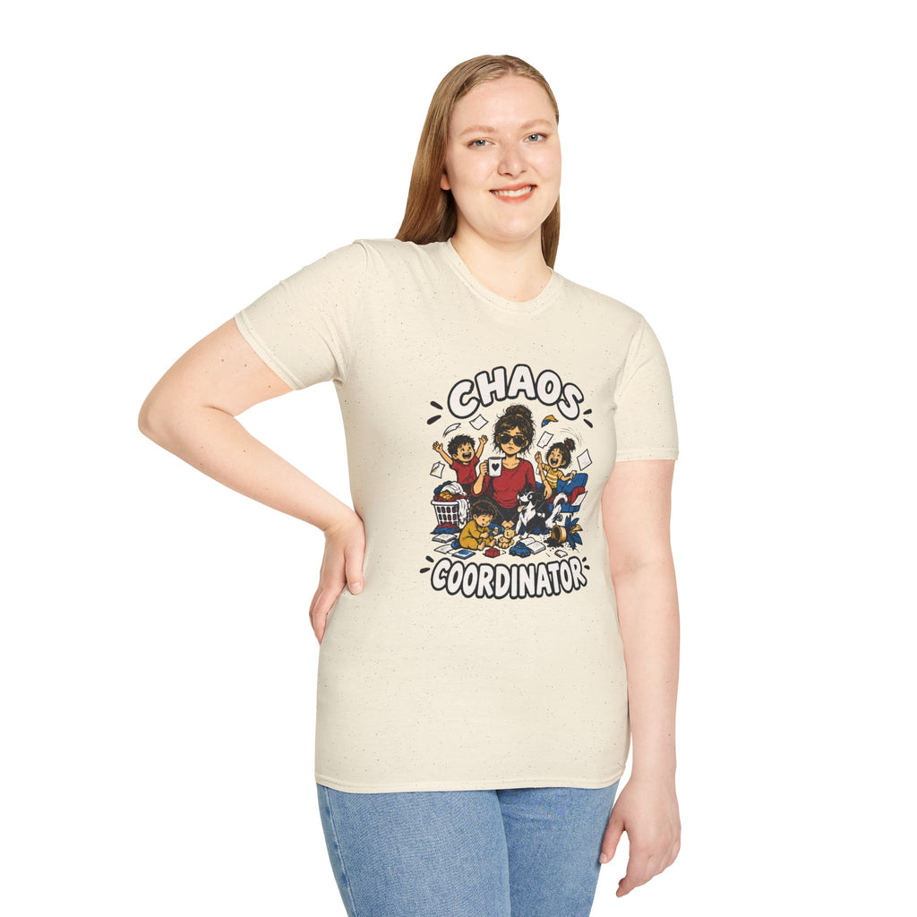 Chaos Coordinator Graphic T-Shirt - Sarcastic Humor Unisex Tee