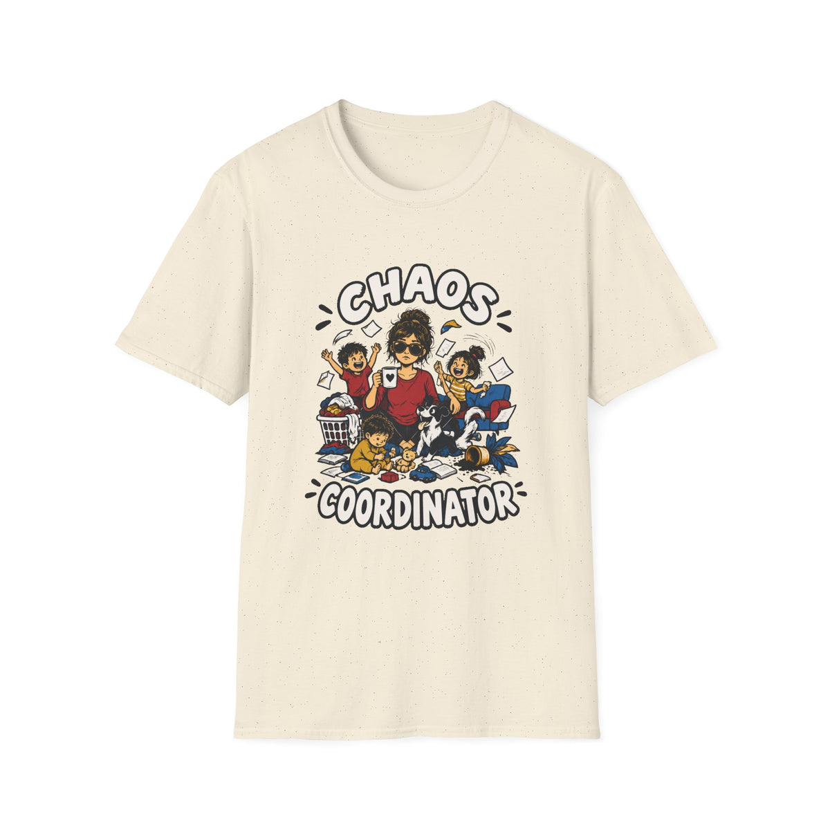 Chaos Coordinator Graphic T-Shirt - Sarcastic Humor Unisex Tee