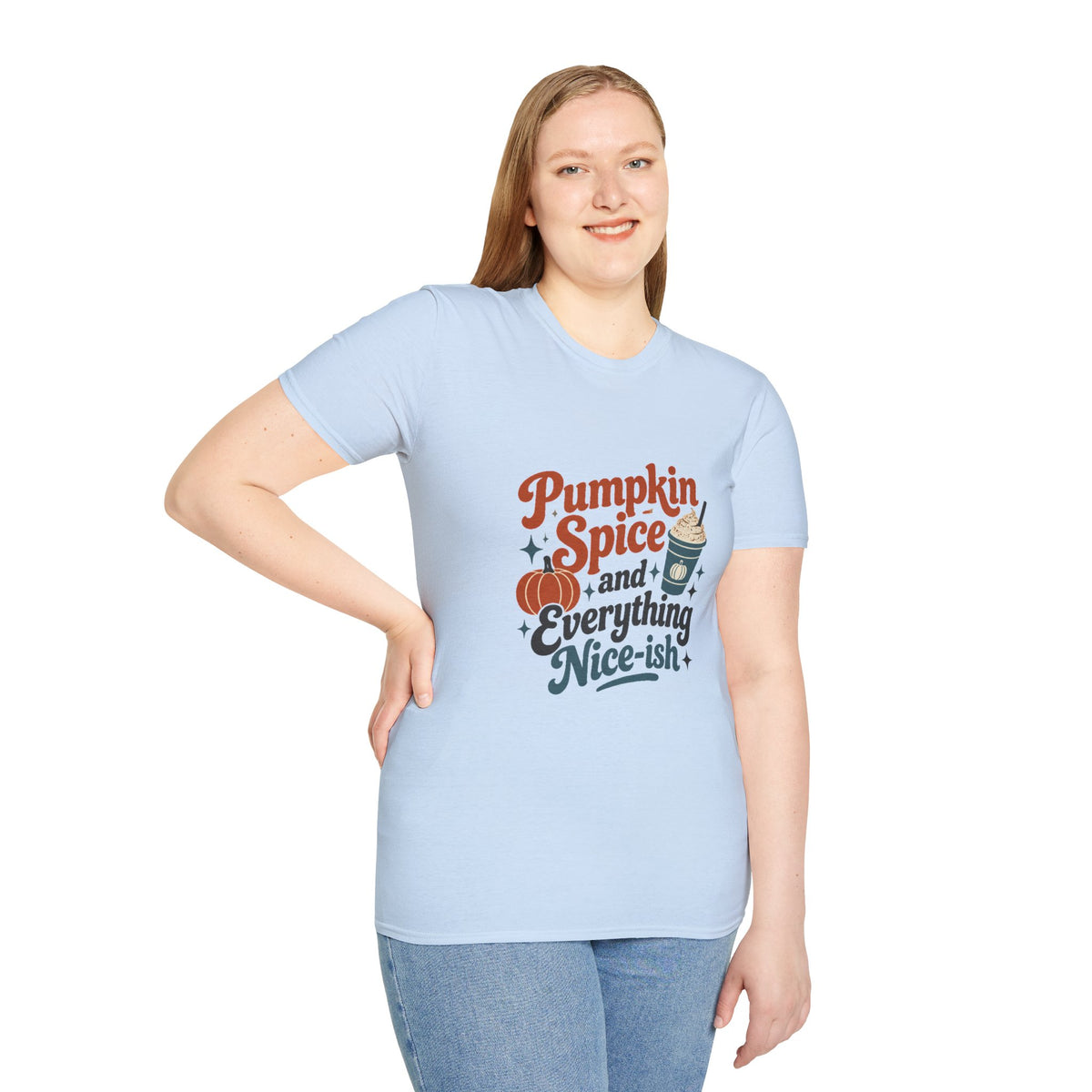 Pumpkin Spice Retro Graphic T-Shirt - Unisex Fall Tee