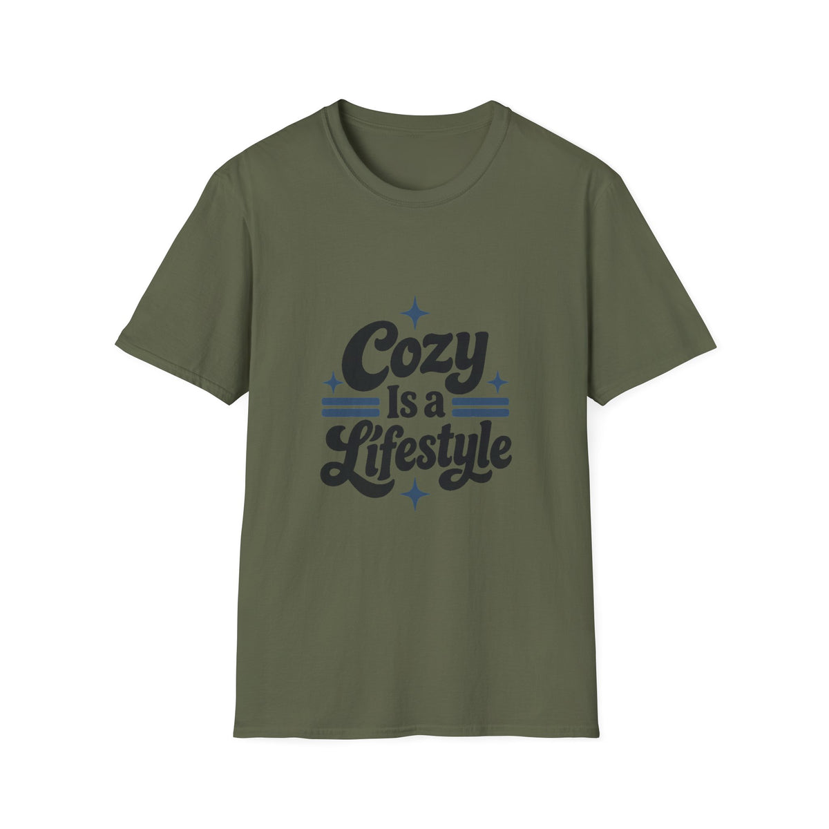 Cozy Is a Lifestyle Retro Graphic Tee - Soft Unisex T-Shirt