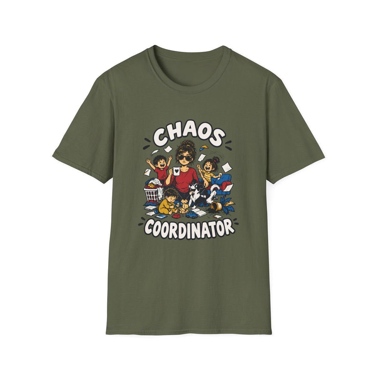 Chaos Coordinator Graphic T-Shirt - Sarcastic Humor Unisex Tee