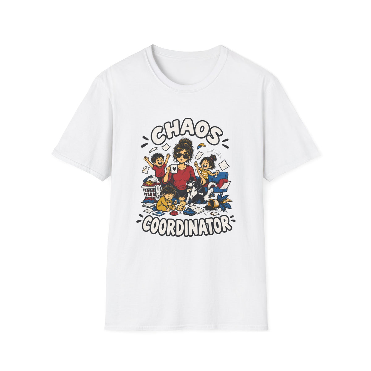 Chaos Coordinator Graphic T-Shirt - Sarcastic Humor Unisex Tee