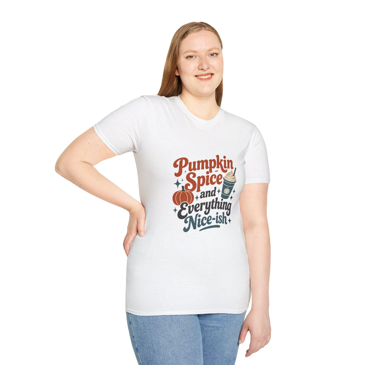 Pumpkin Spice Retro Graphic T-Shirt - Unisex Fall Tee