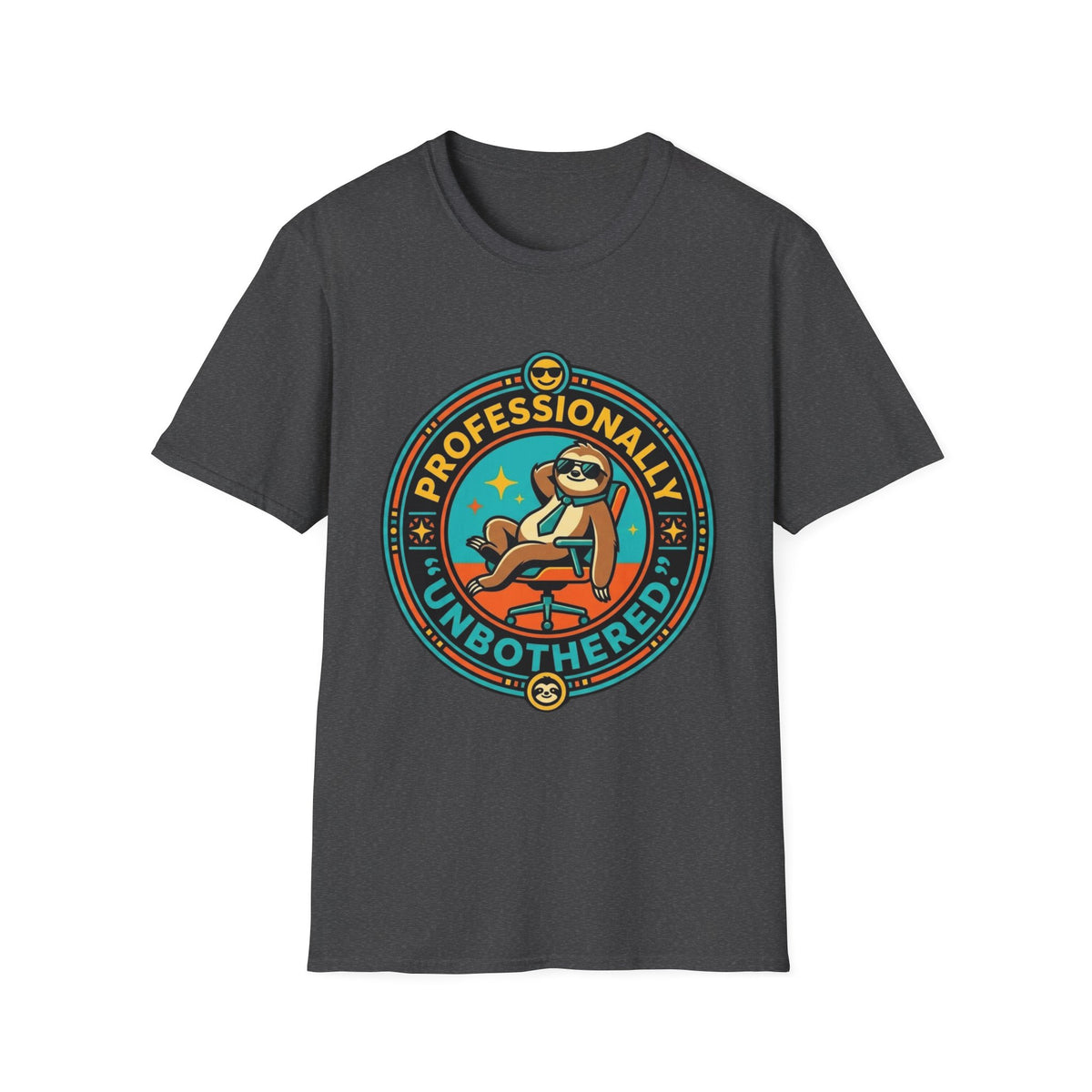 Professionally Unbothered Sloth T-Shirt