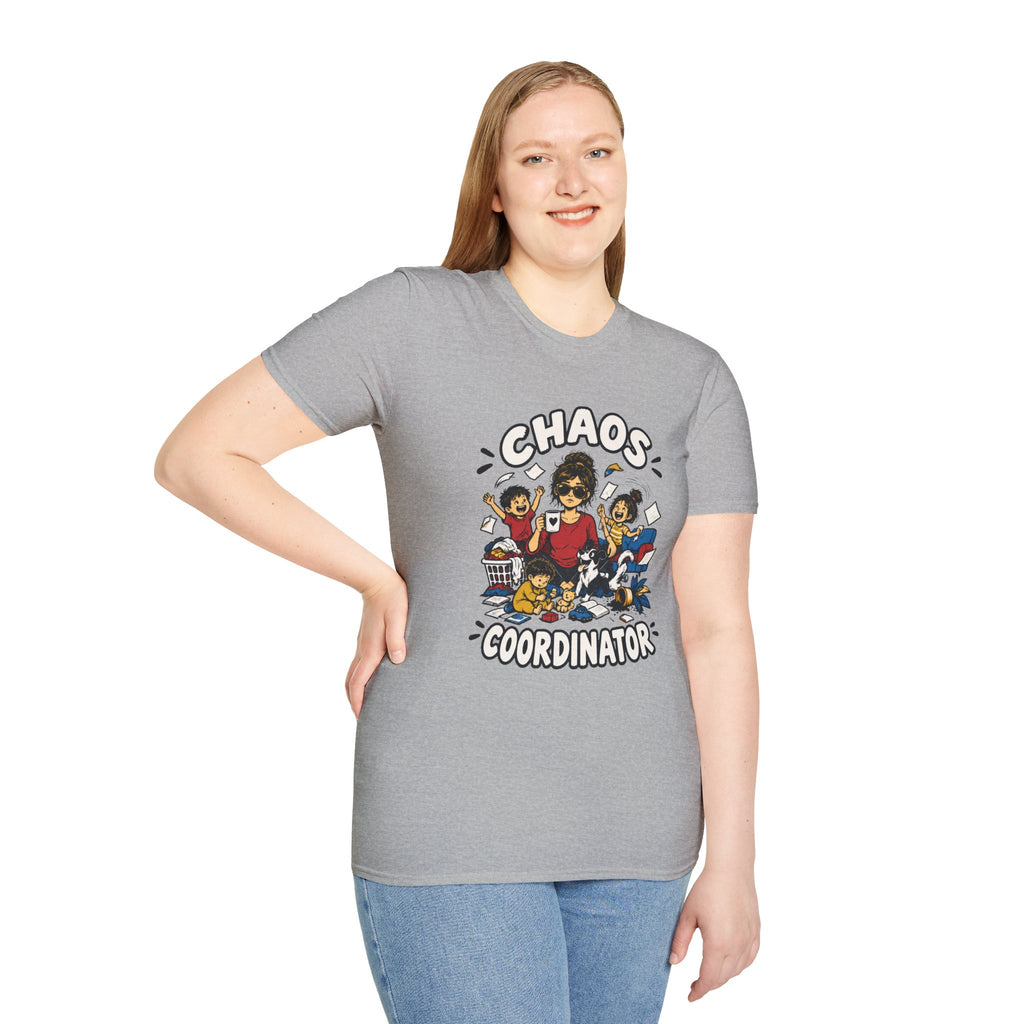 Chaos Coordinator Graphic T-Shirt - Sarcastic Humor Unisex Tee