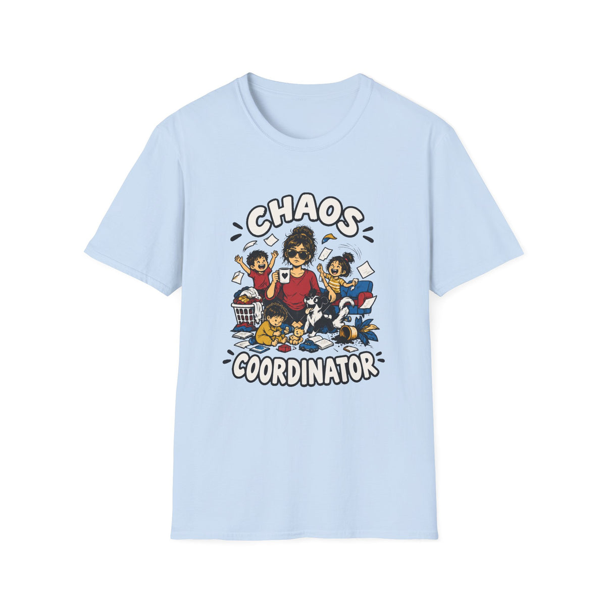Chaos Coordinator Graphic T-Shirt - Sarcastic Humor Unisex Tee