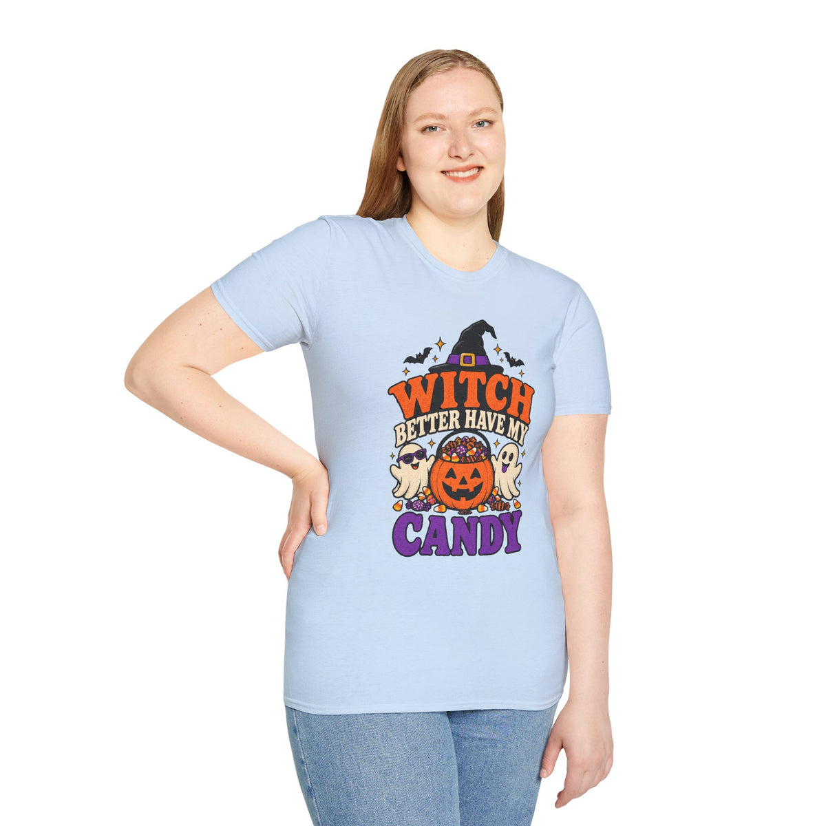 Witch Better Have My Candy Halloween T-Shirt - Funny Sarcastic Graphic Unisex Tee