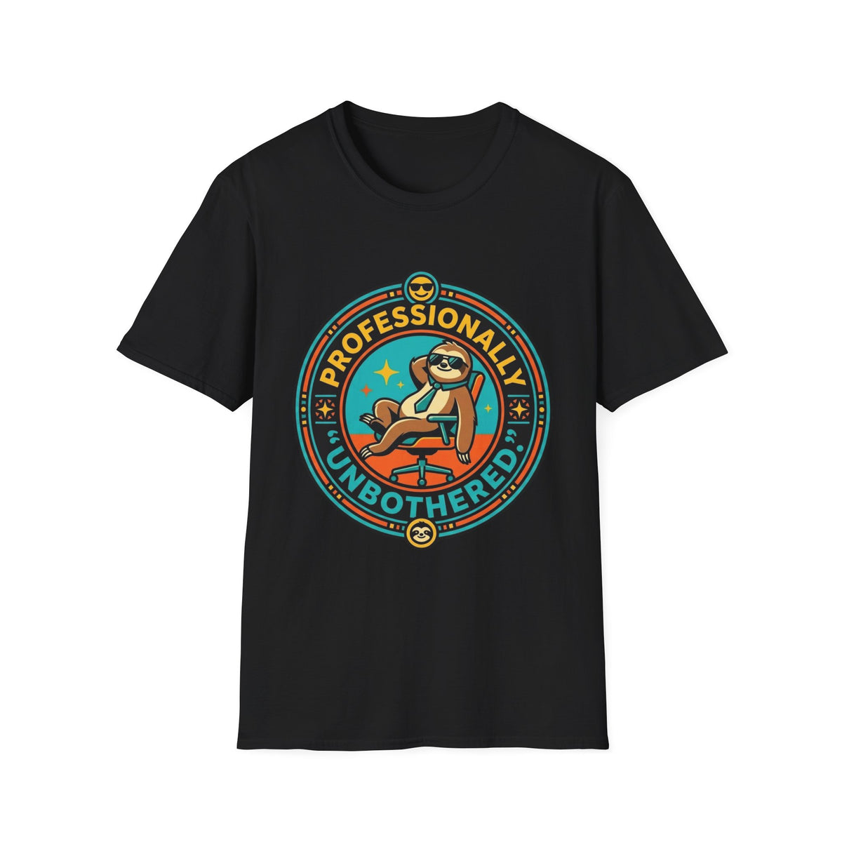 Professionally Unbothered Sloth T-Shirt