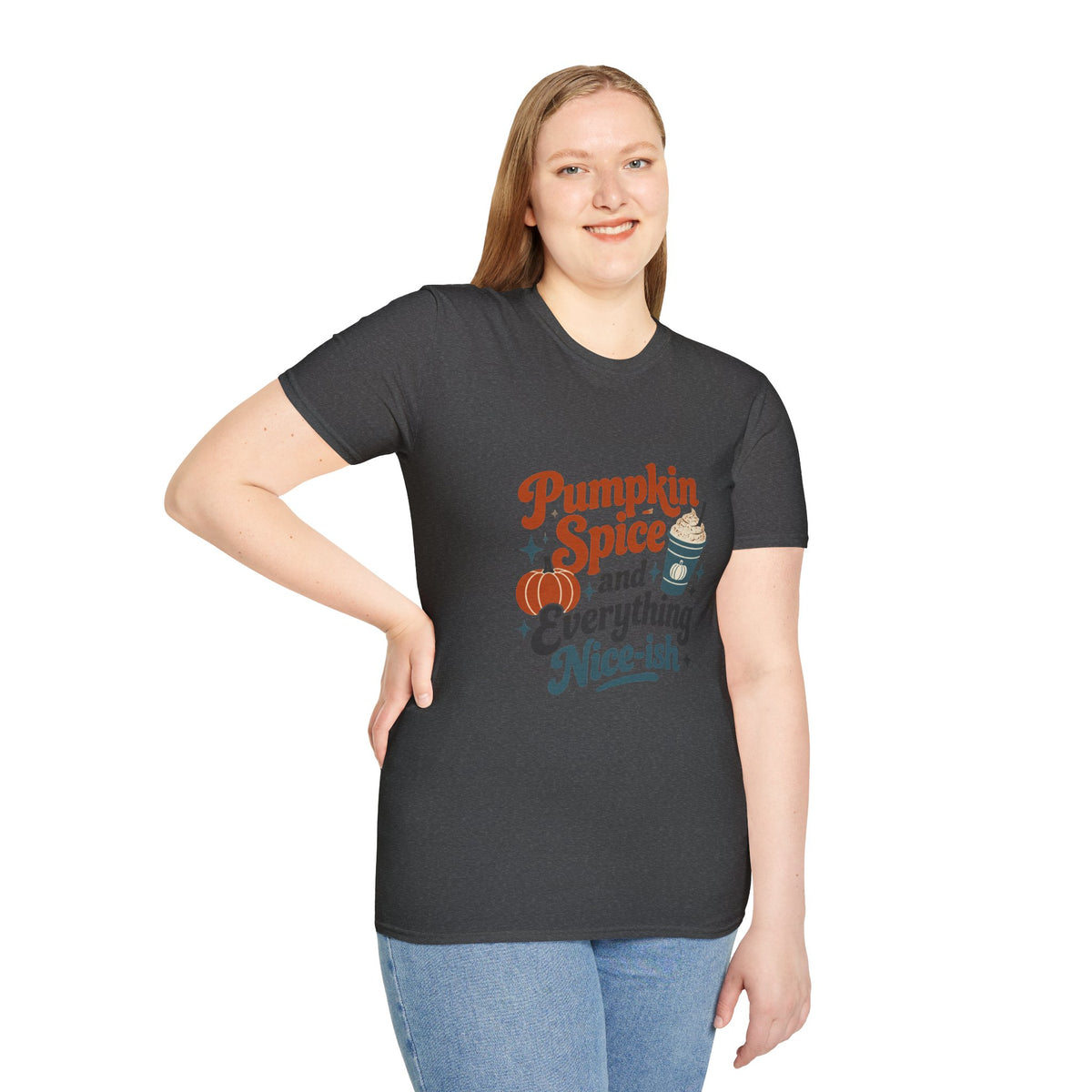 Pumpkin Spice Retro Graphic T-Shirt - Unisex Fall Tee
