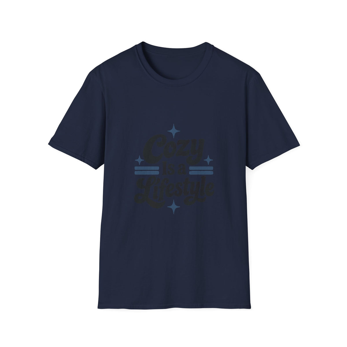 Cozy Is a Lifestyle Retro Graphic Tee - Soft Unisex T-Shirt
