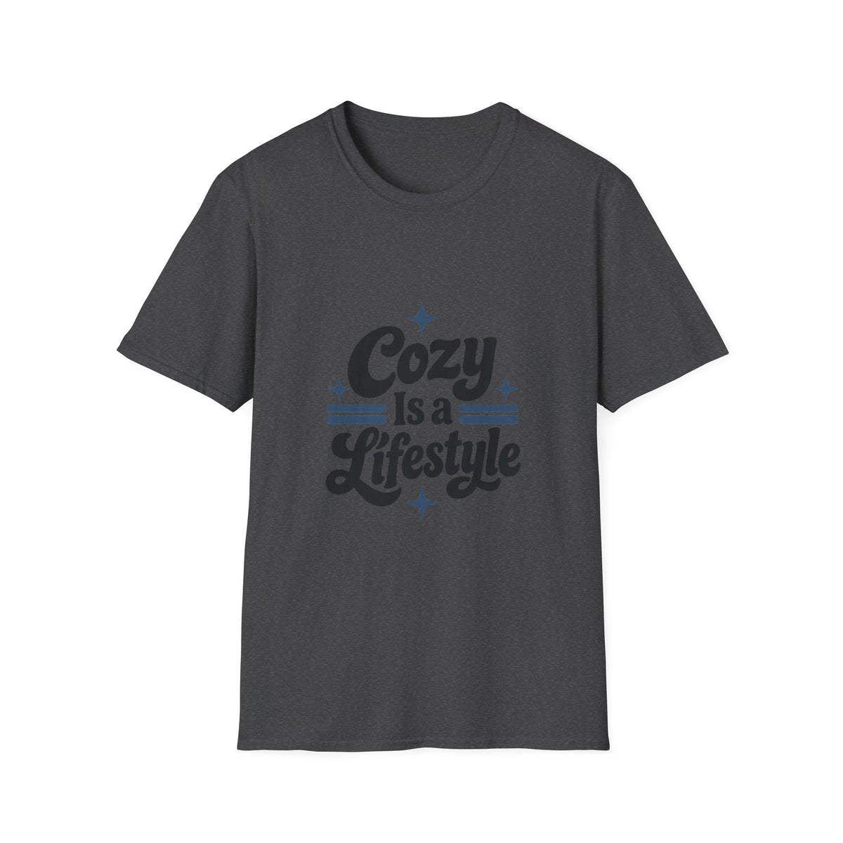 Cozy Is a Lifestyle Retro Graphic Tee - Soft Unisex T-Shirt