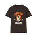 Creep It Real Retro Halloween Tee - Sarcastic Unisex Graphic T-Shirt