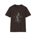 Occult Coffee Skeletal Hand Graphic Tee - Sarcastic Unisex T-Shirt