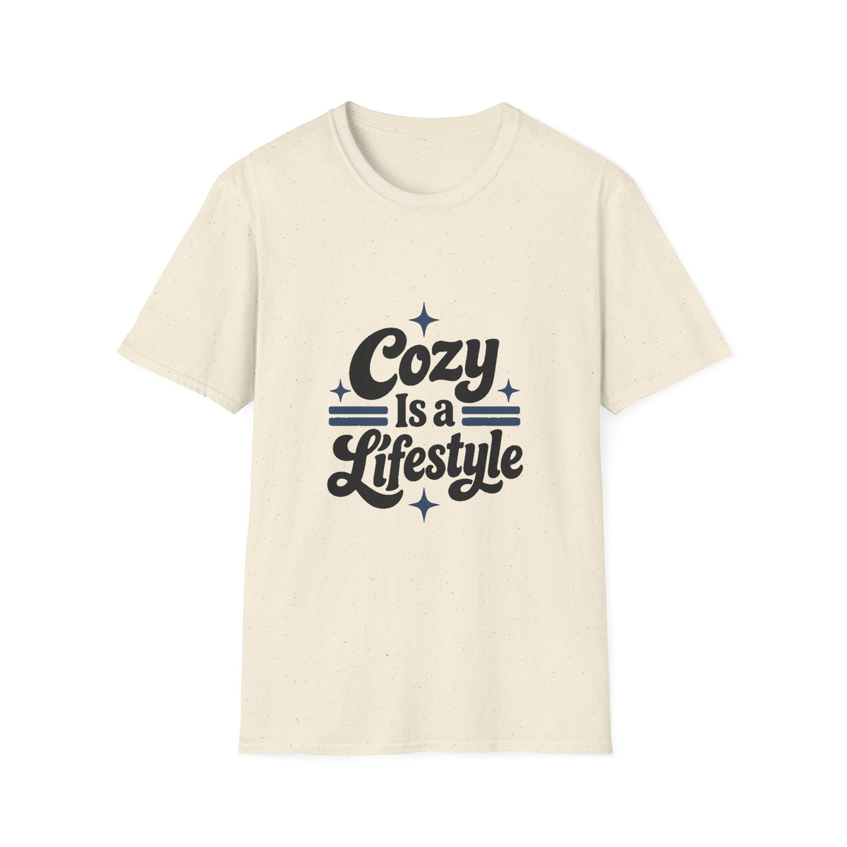 Cozy Is a Lifestyle Retro Graphic Tee - Soft Unisex T-Shirt