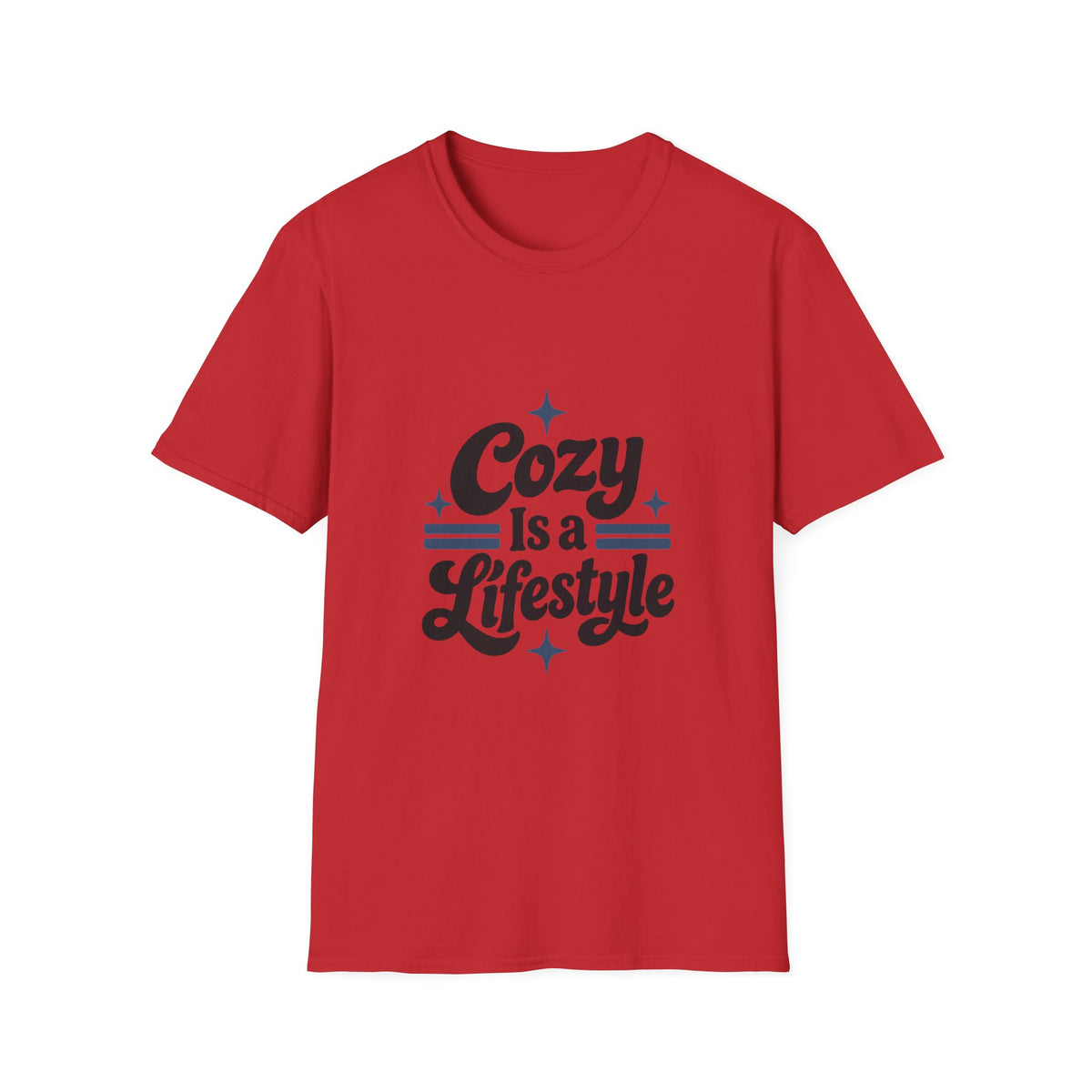 Cozy Is a Lifestyle Retro Graphic Tee - Soft Unisex T-Shirt