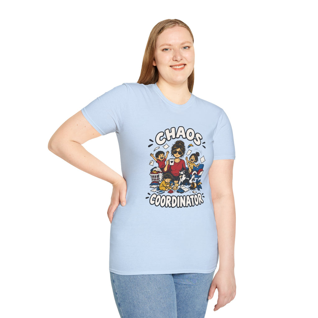 Chaos Coordinator Graphic T-Shirt - Sarcastic Humor Unisex Tee